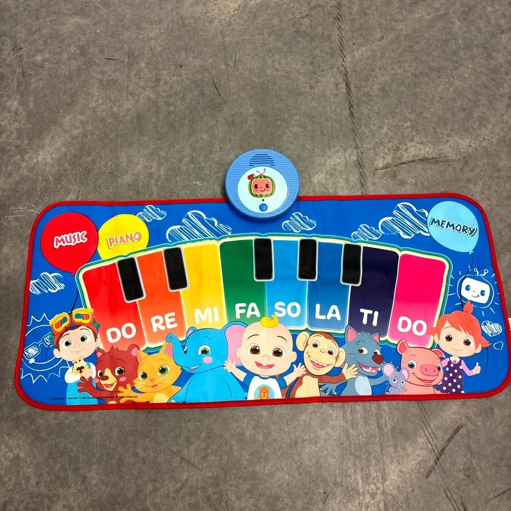 CoComelon Musical Piano Play Mat JAKKS Pacific 2022 Kids Floor Keyboard Toy